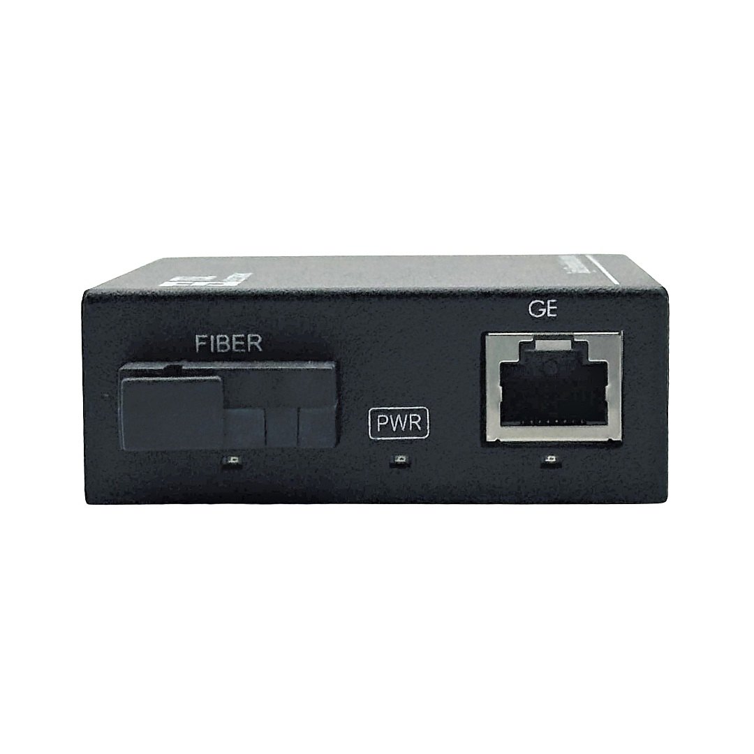 SR02G-1GF1GT 1光1电光纤收发器 正面